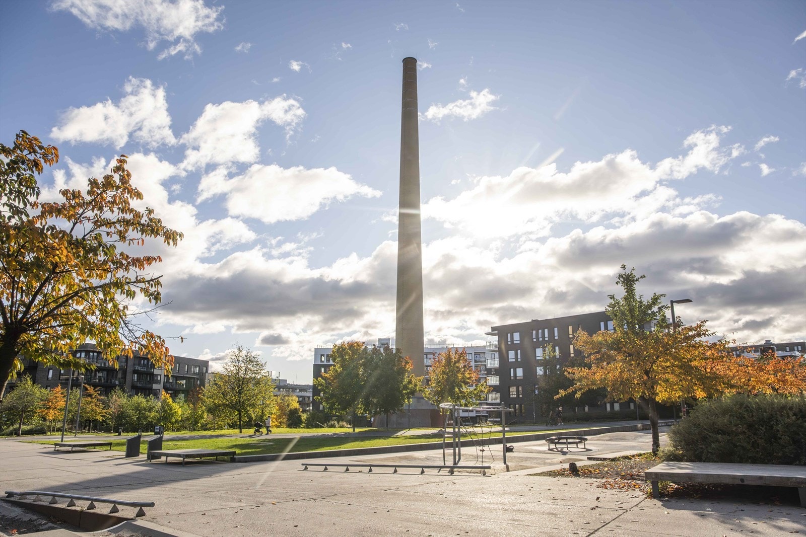 For de som ønsker å ta det med ro finnes det flotte parker i nærheten, som Tidemannsparken. Galleribilde