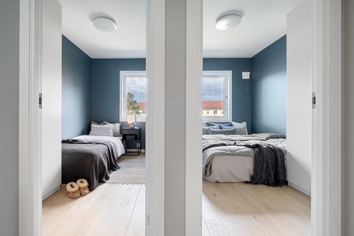 Soverom 2 og 1 fra boligannonse Galleribilde