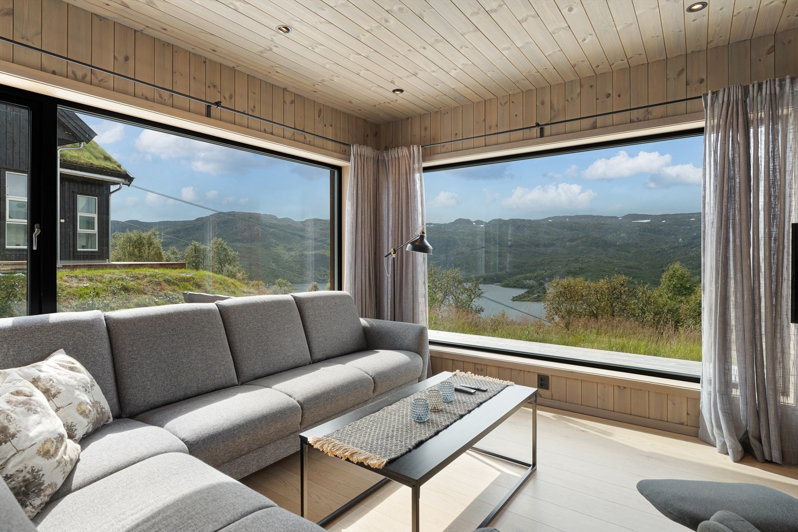 Panoramautsikt fra stue Galleribilde