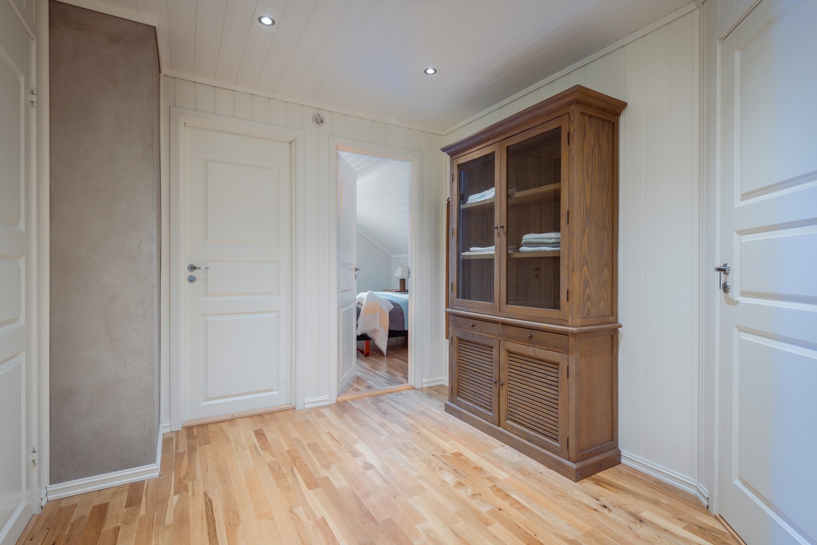 Gangen gir også rom for noe oppbevaring. Galleribilde