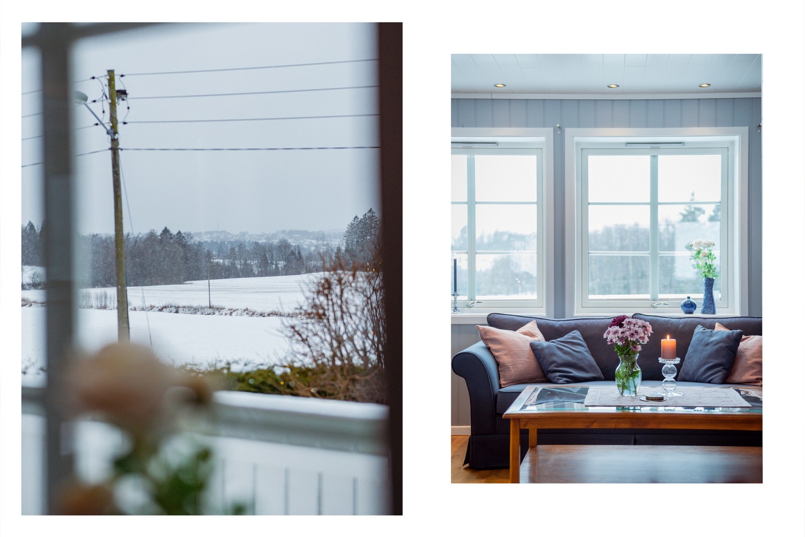 Fra stuen kan man følge med på omkringliggende jorder der man ofte kan se rådyr. På vinteren kan man ta seg en tur på langrennski om man er heldig. Galleribilde