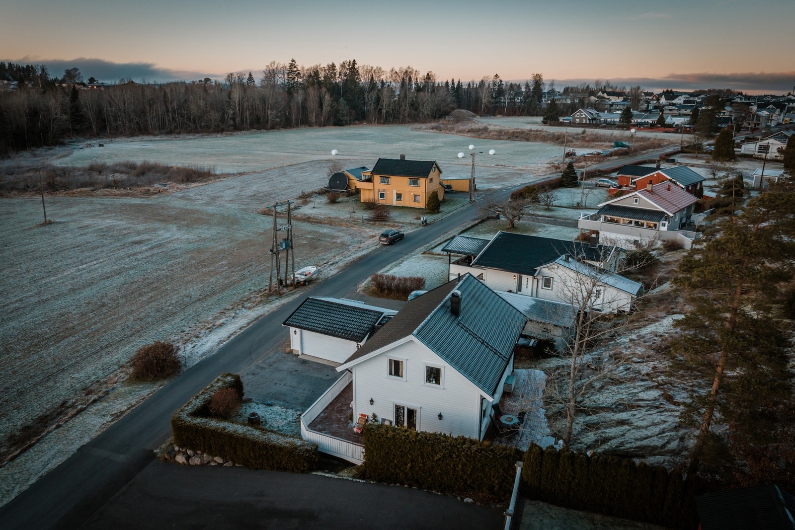 Eiendommen ligger i en veldig rolig del av Verningen. Galleribilde