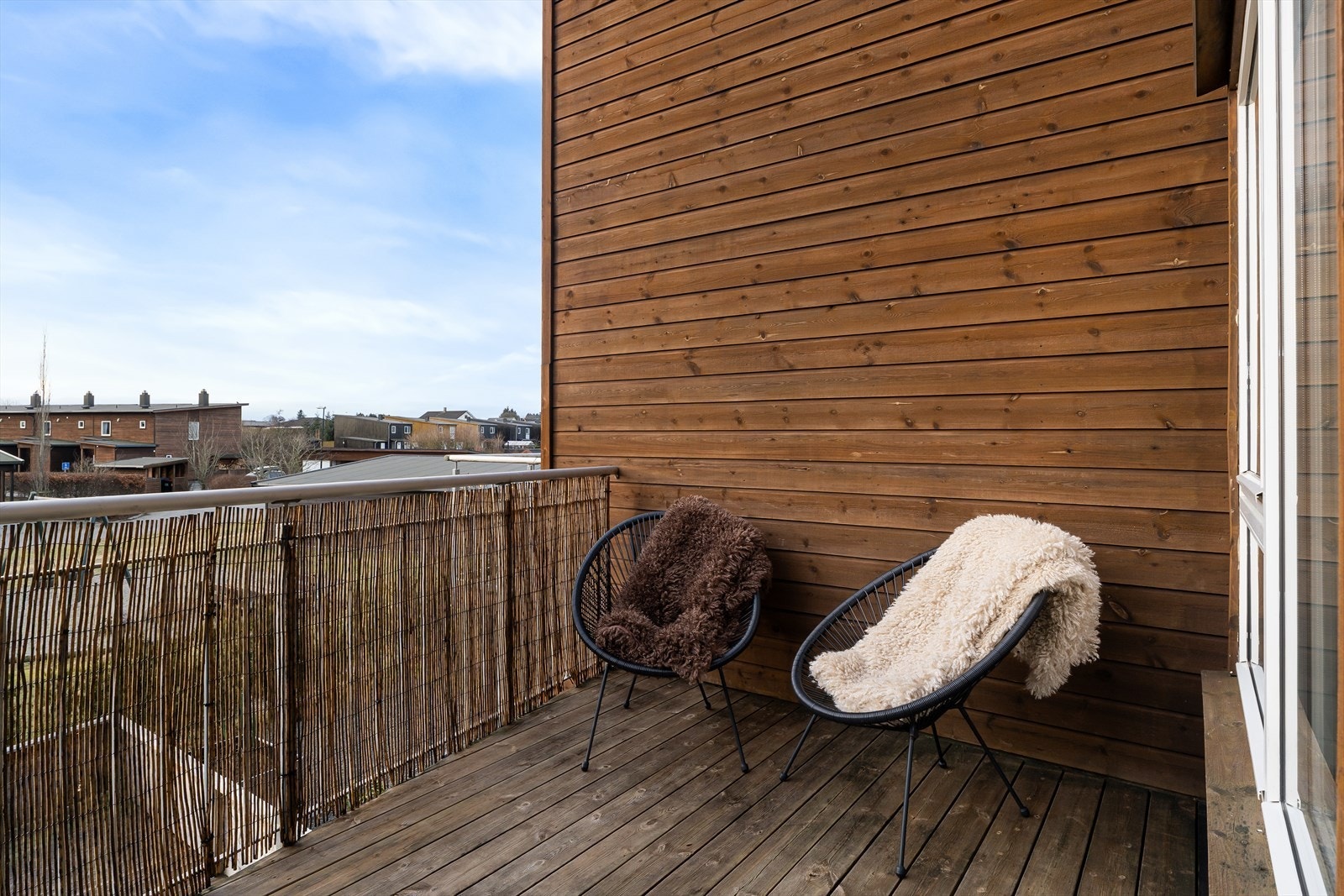 Balkong ut fra stuen Galleribilde