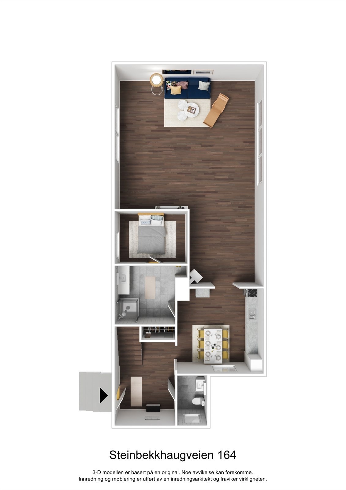 Planskisse 1. etasje Galleribilde