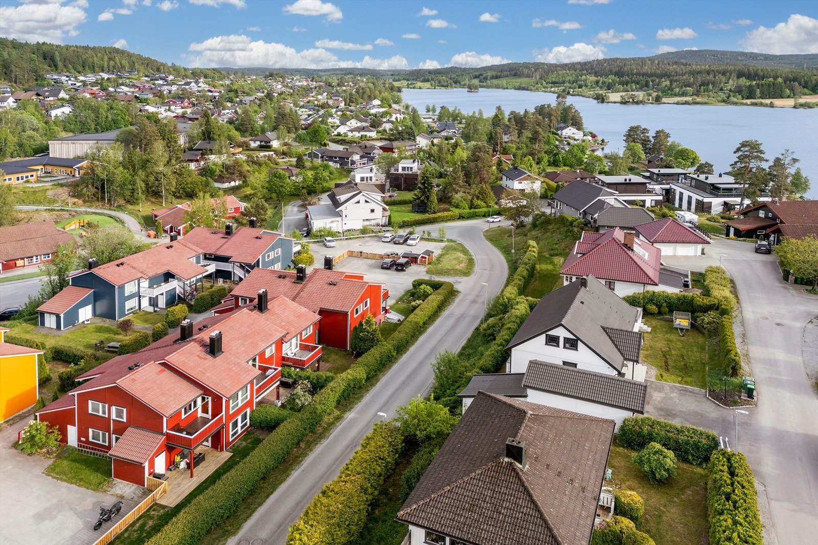 Sommerbilde av nærområdet. Galleribilde