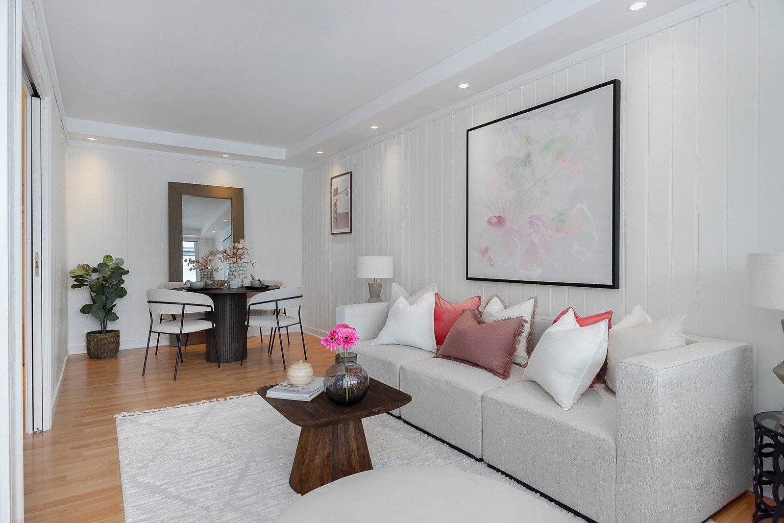 Downlights i tak Galleribilde