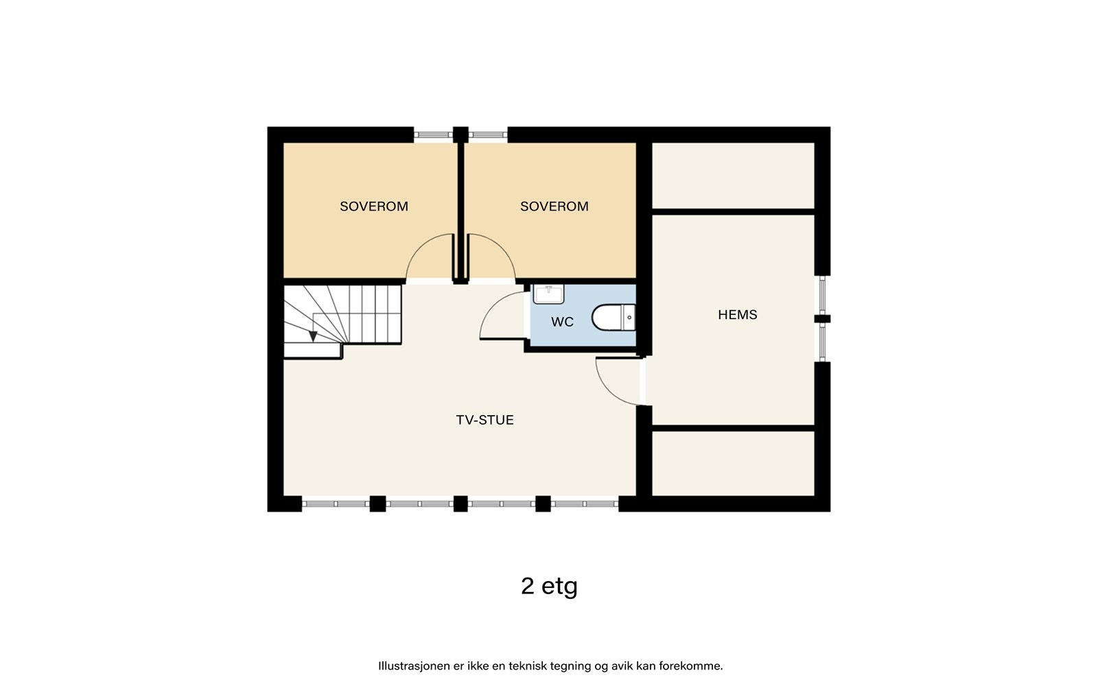 Plantegning hems Galleribilde