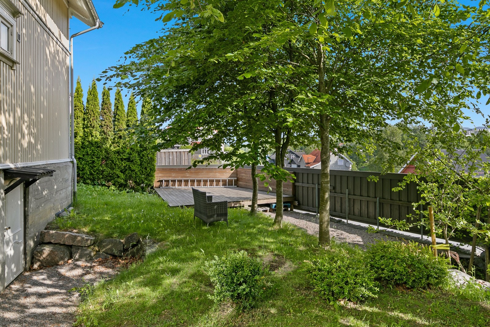 Arealer foran boligen Galleribilde