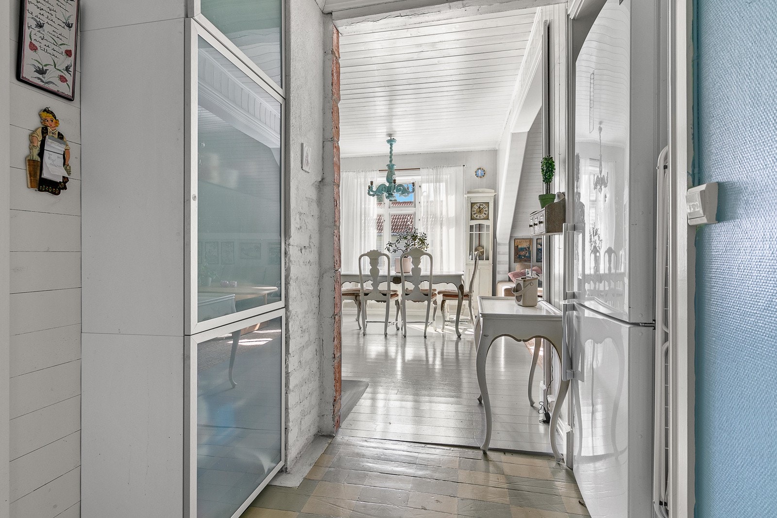 Fra kjøkken mot stuen Galleribilde