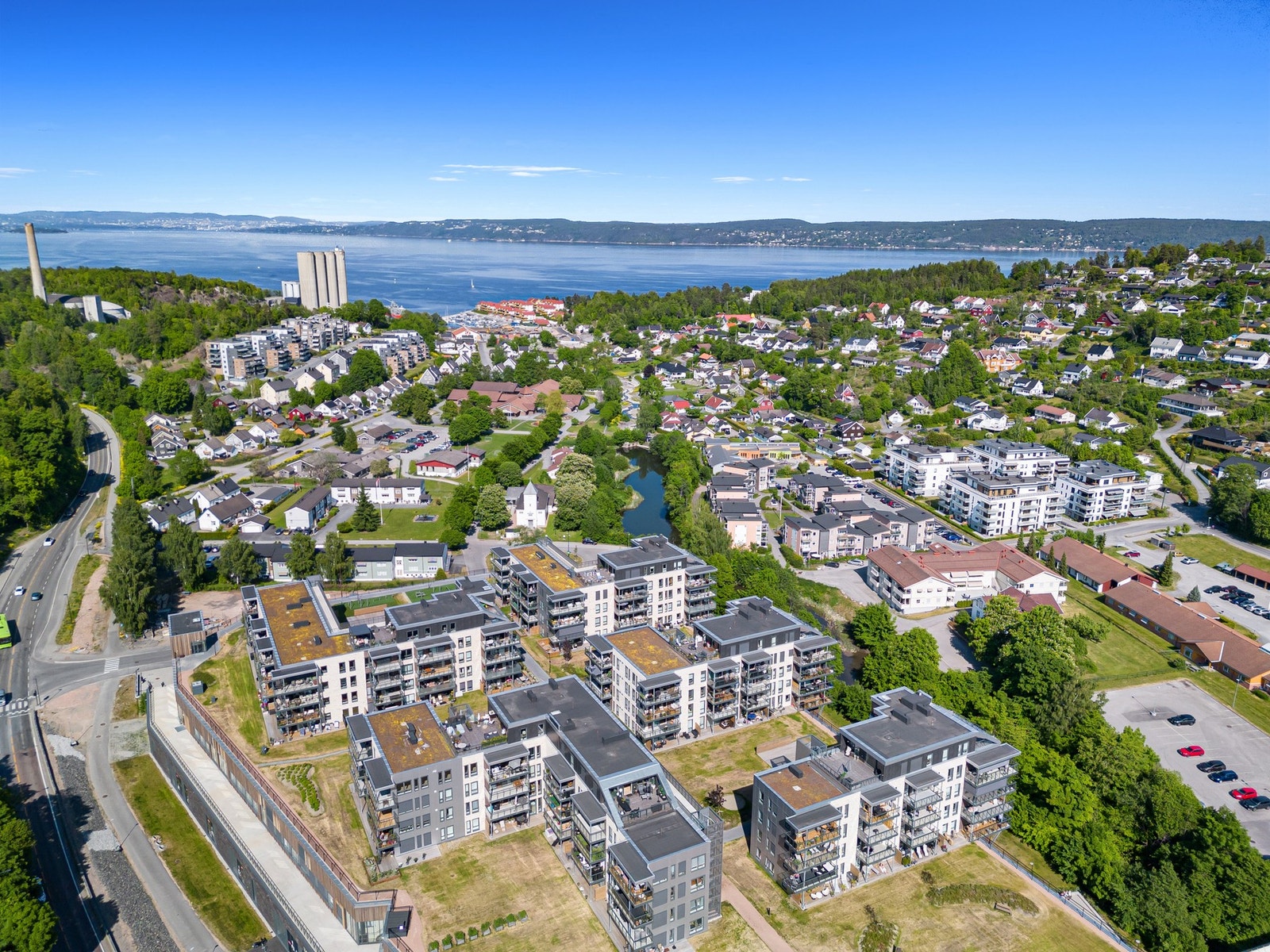 Rortunet kjøpesenter ligger kun noen minutters gange fra leiligheten Galleribilde