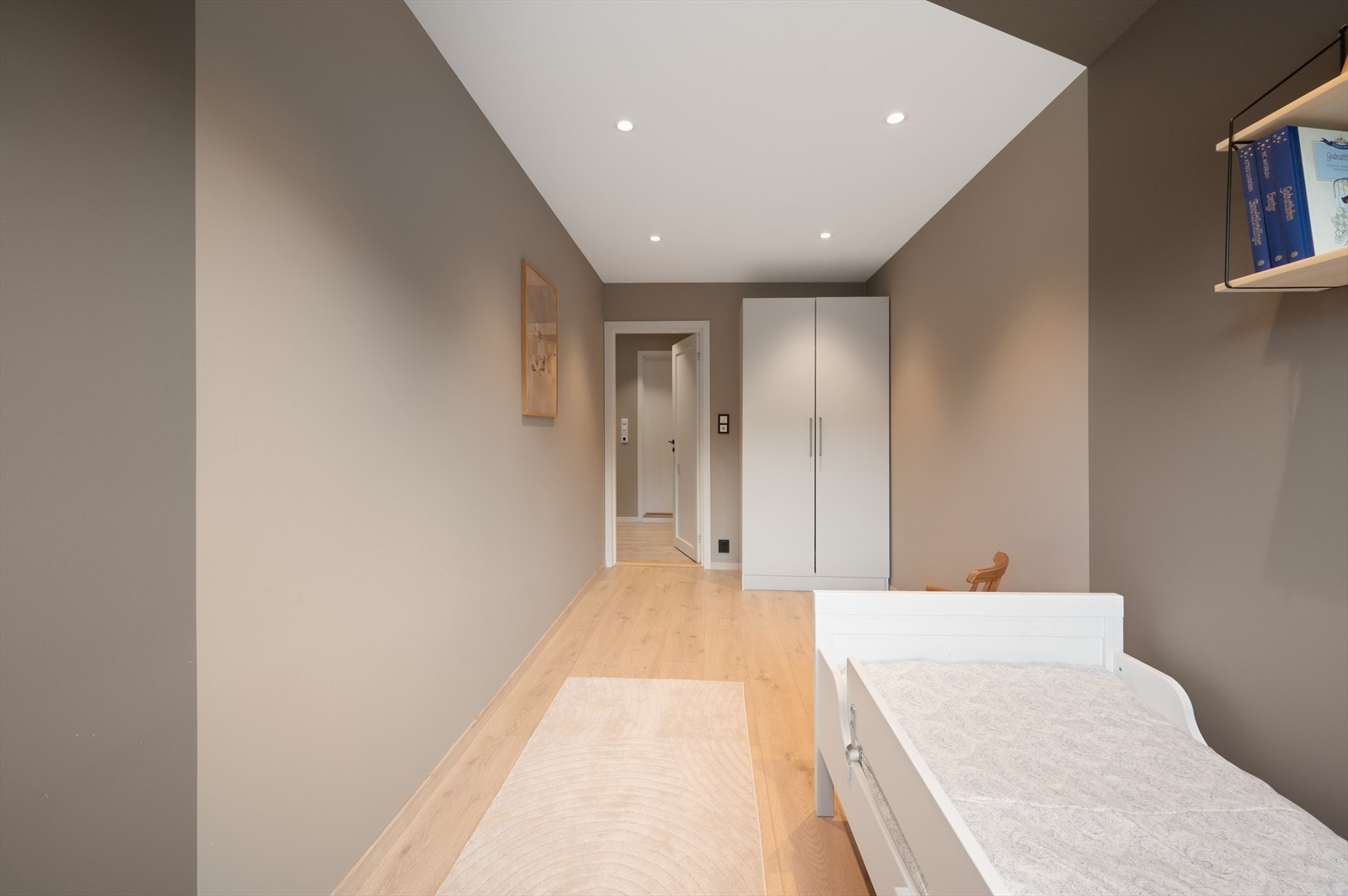 - Malt i en lun farge på vegger som innbyr til en god natts søvn - Galleribilde