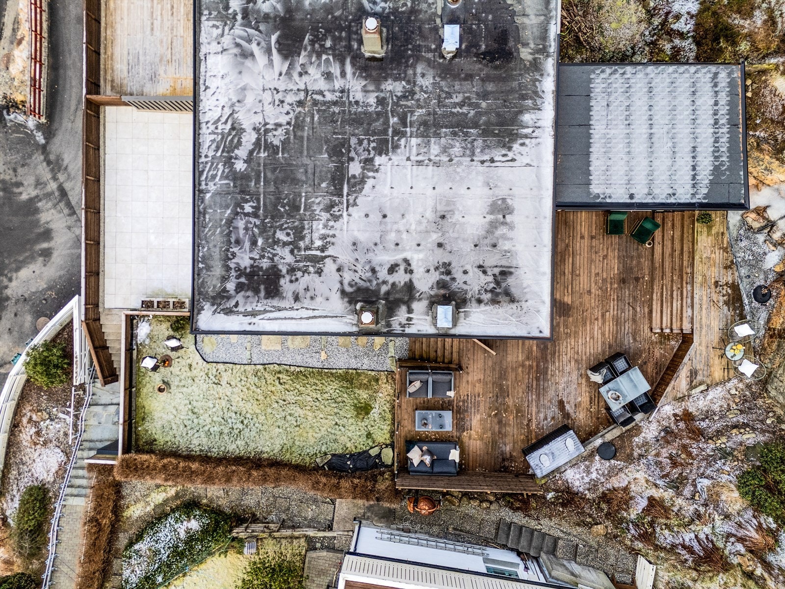 - Merk et totalt terrasseareal på hele 107m² - Galleribilde