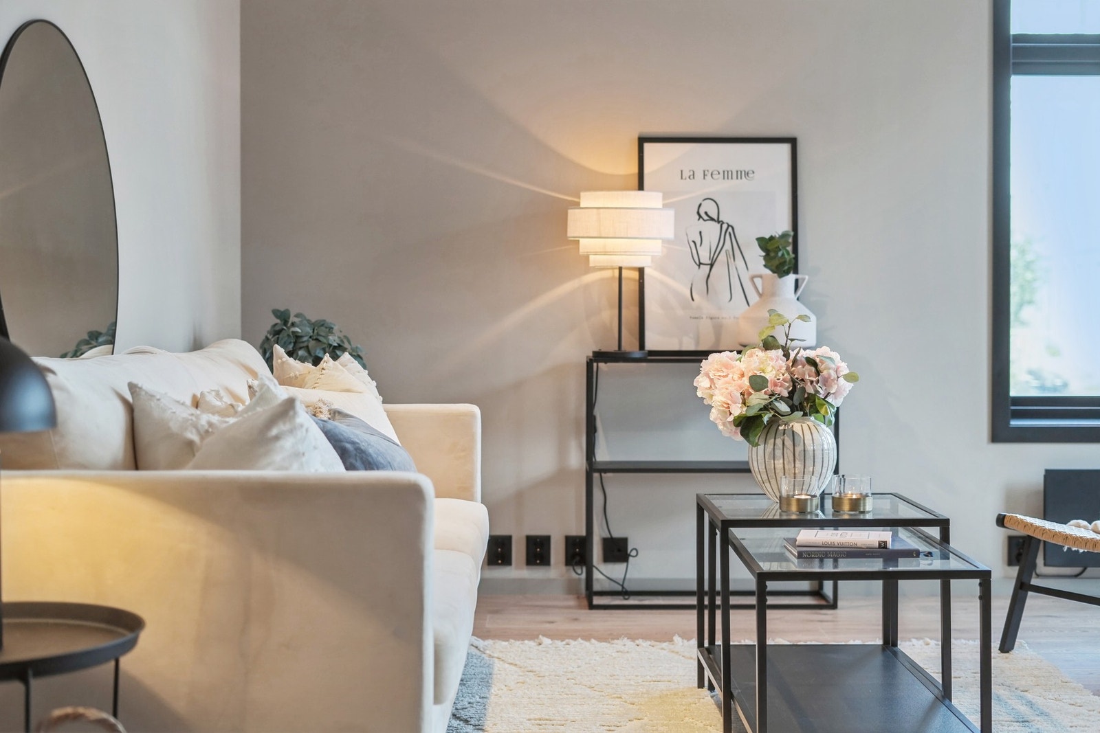 Det er balansert ventilasjon med varmegjenvinning i leiligheten. Galleribilde