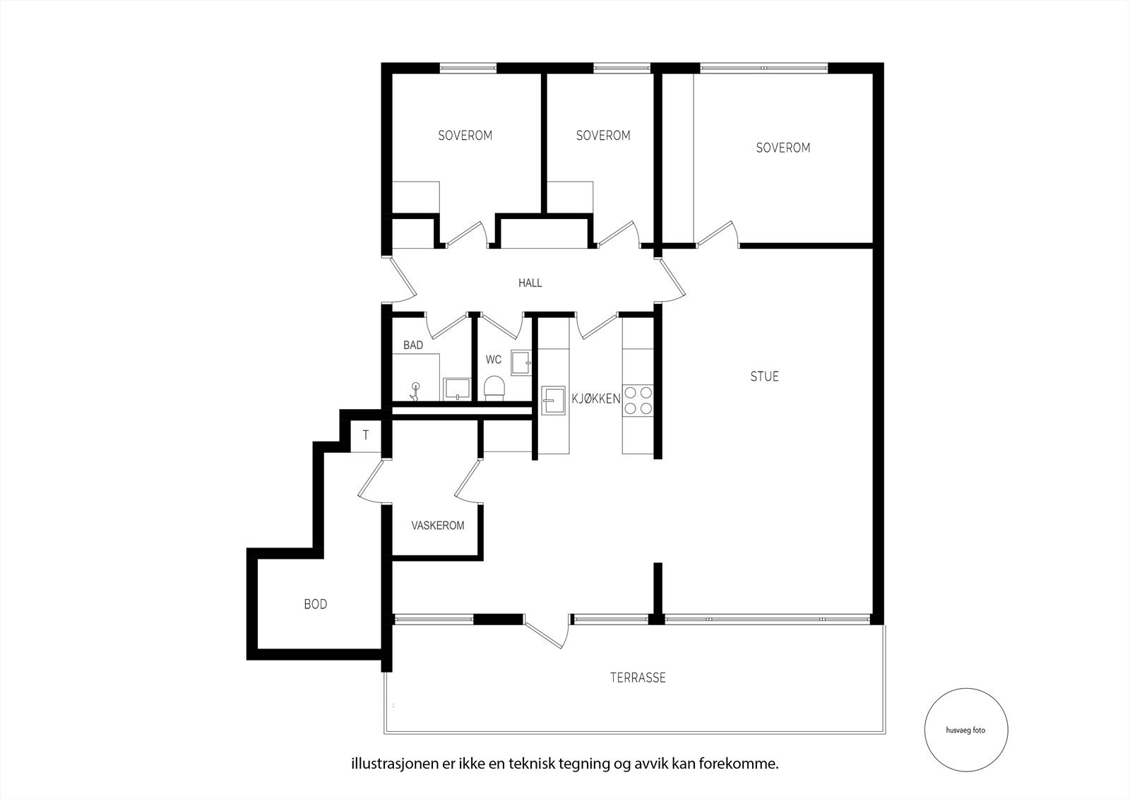 Plantegning. Galleribilde