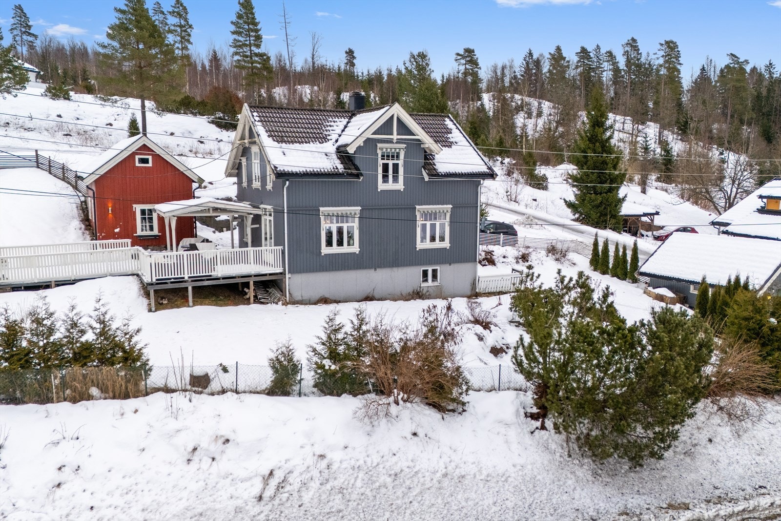 Velkommen til landlig idyll - Høyjordveien 641 i Andebu Galleribilde