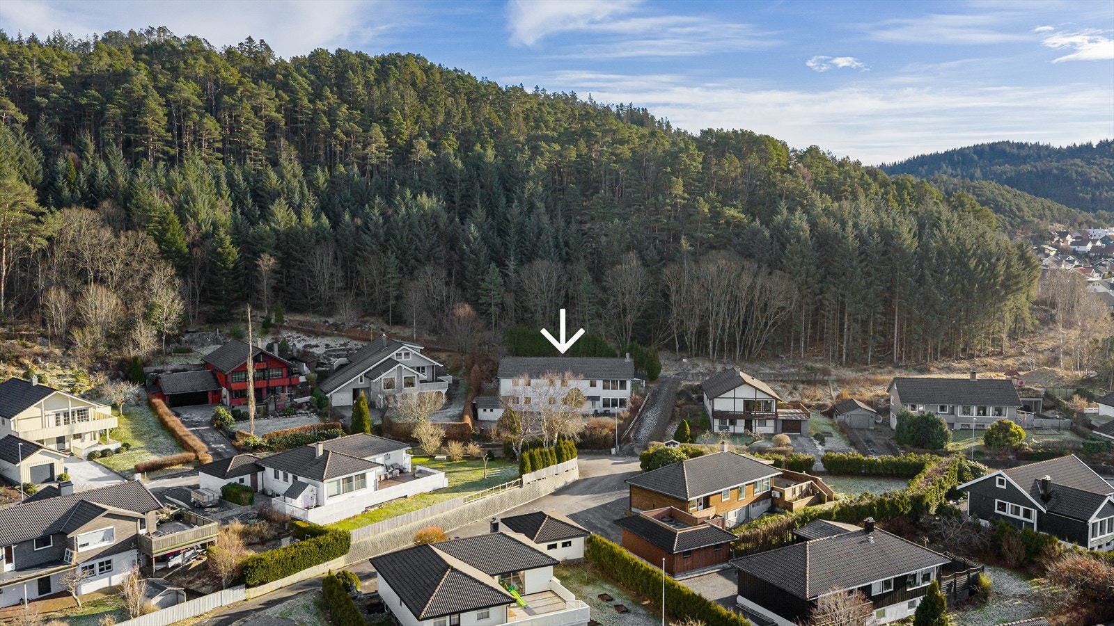 Gåavstand til barnehage, barneskole og flotte turområder Galleribilde