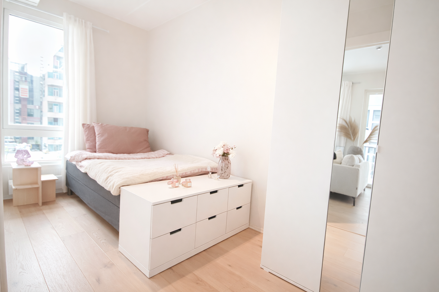 Rommet er enkelt å innrede etter behov. Galleribilde