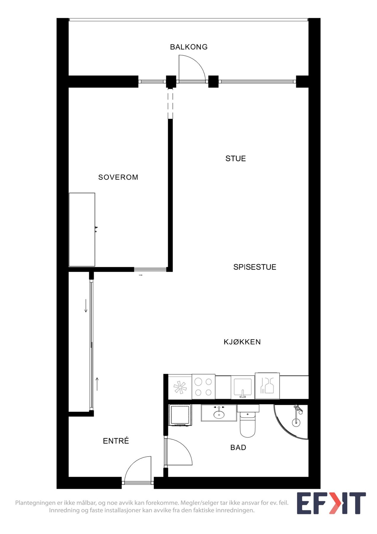 Plantegning - 3. etasje. Galleribilde