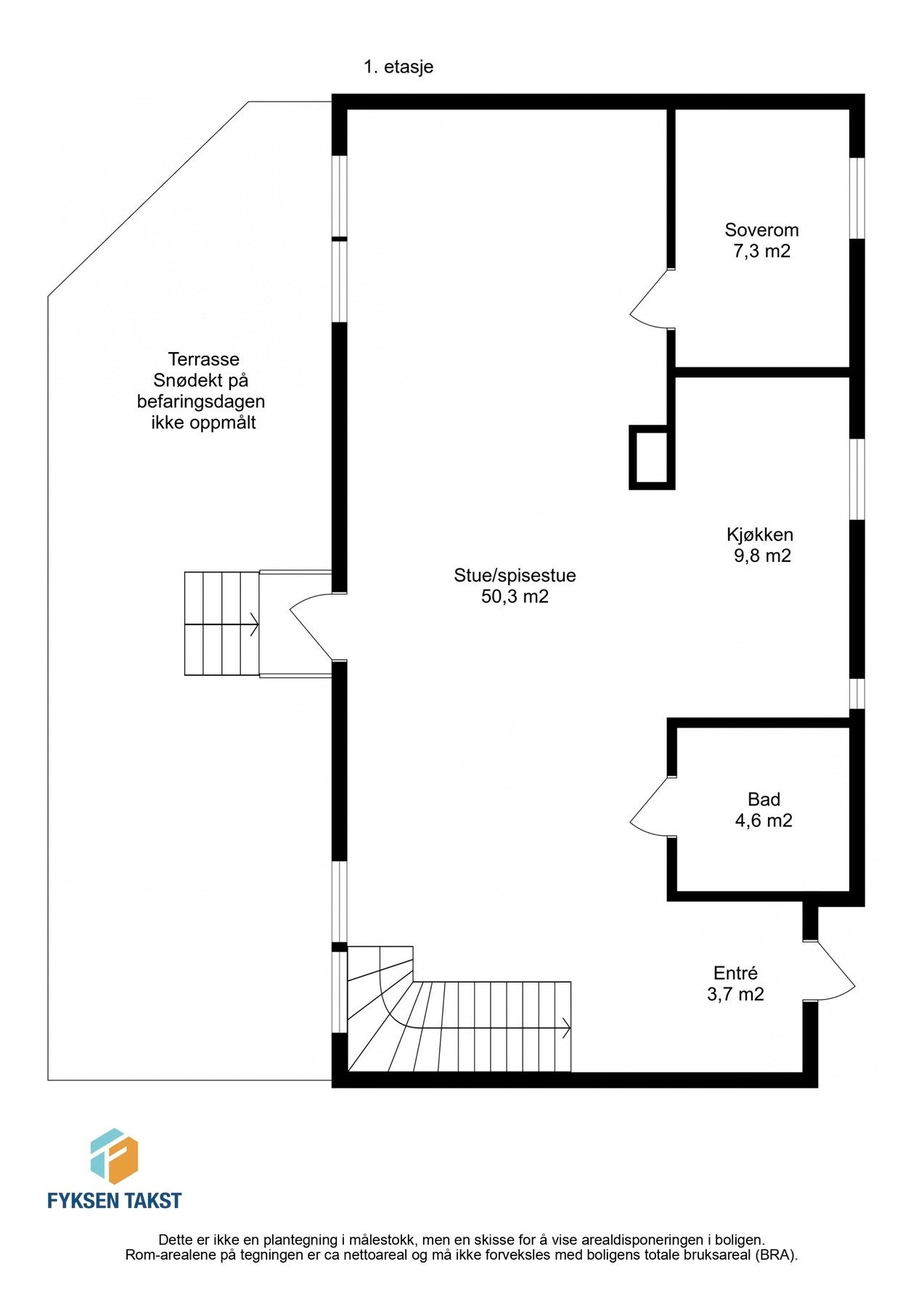Planskisse. Galleribilde