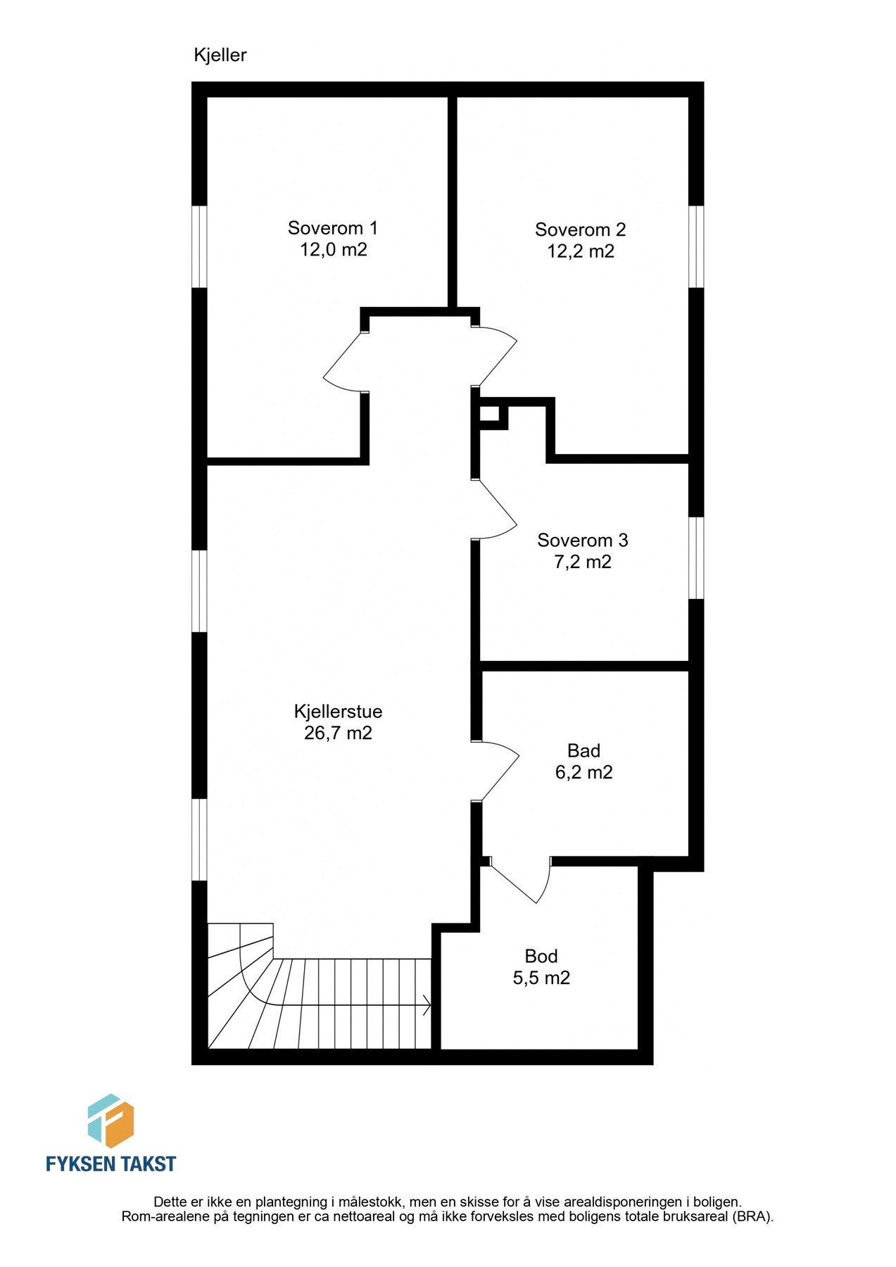 Planskisse. Galleribilde