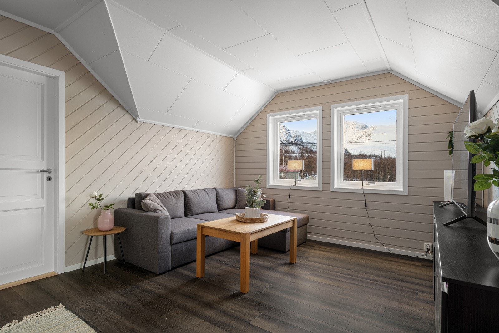 Loftstuen kommer godt med til den store familien