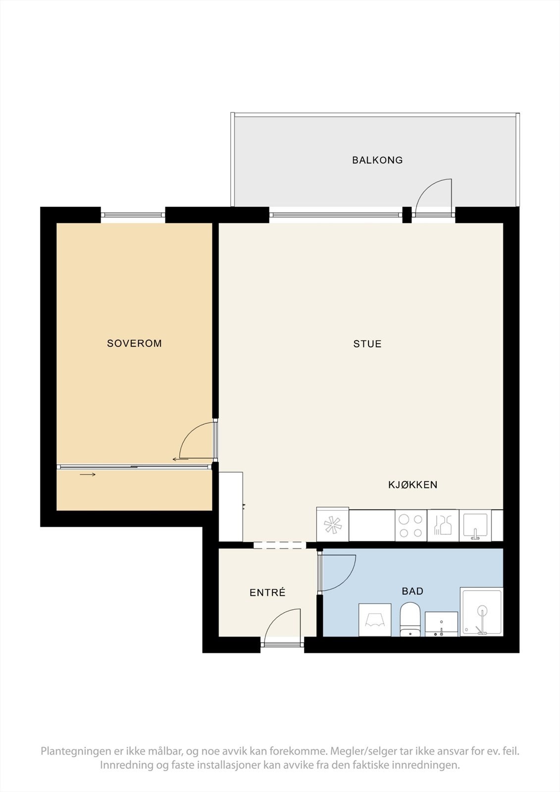 Plantegning. Galleribilde