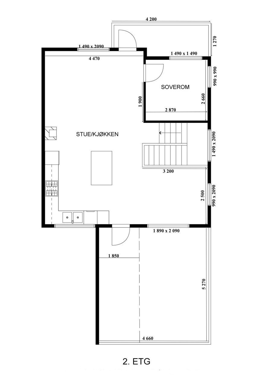 Veiledende plantegning 2. etasje Galleribilde