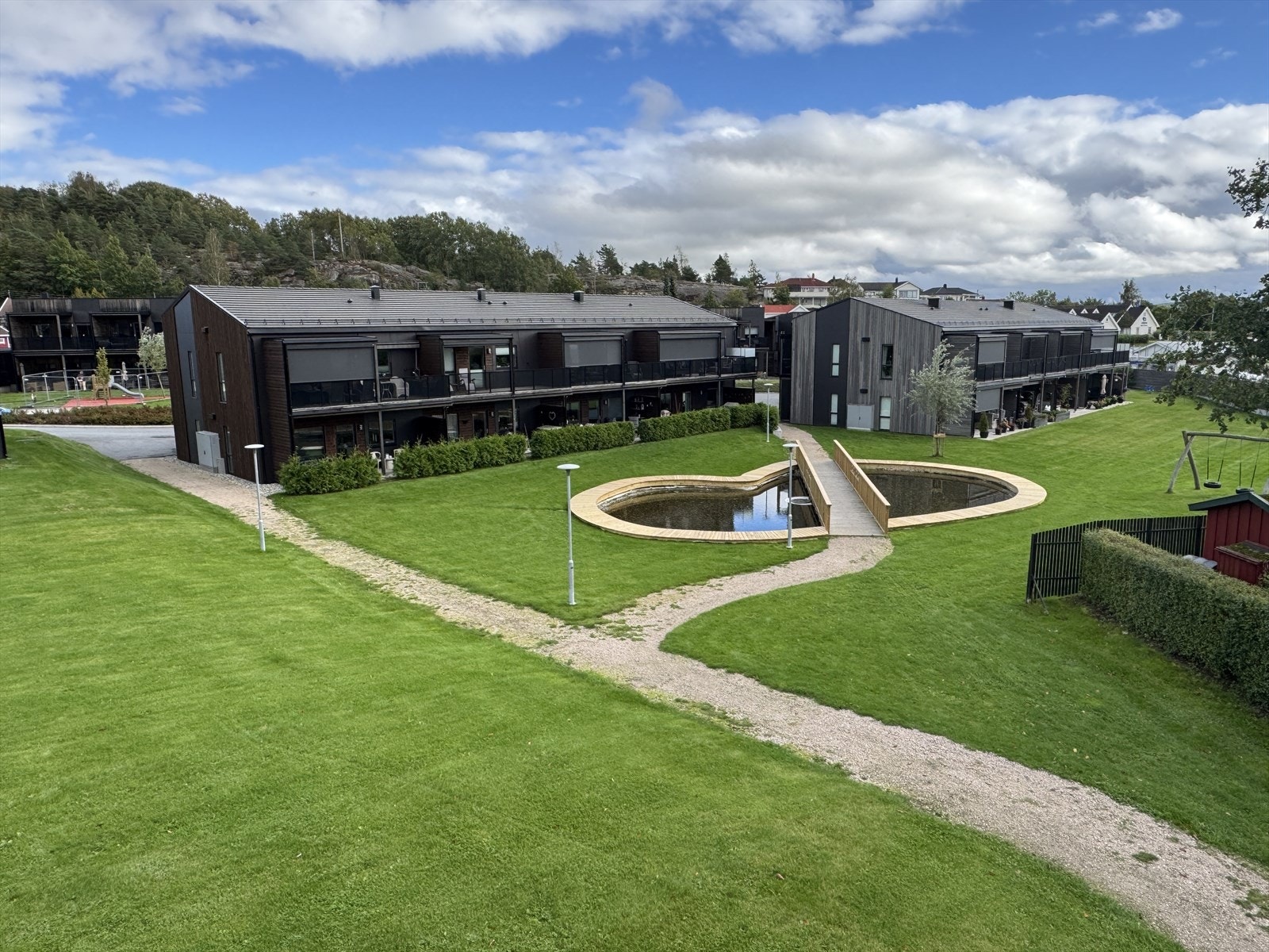 Borettslaget byr på fine fellesarealer. Galleribilde