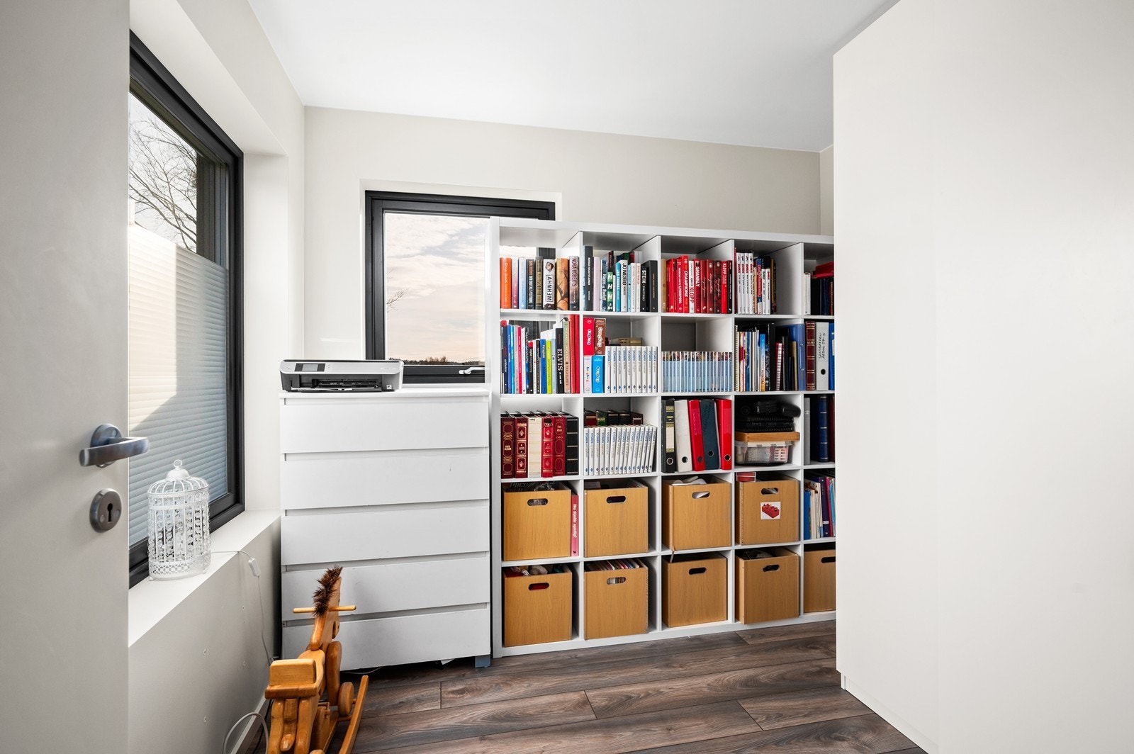 Soverom 4. i 2. etasje. Er i dag brukt som oppbevaringsrom. Galleribilde