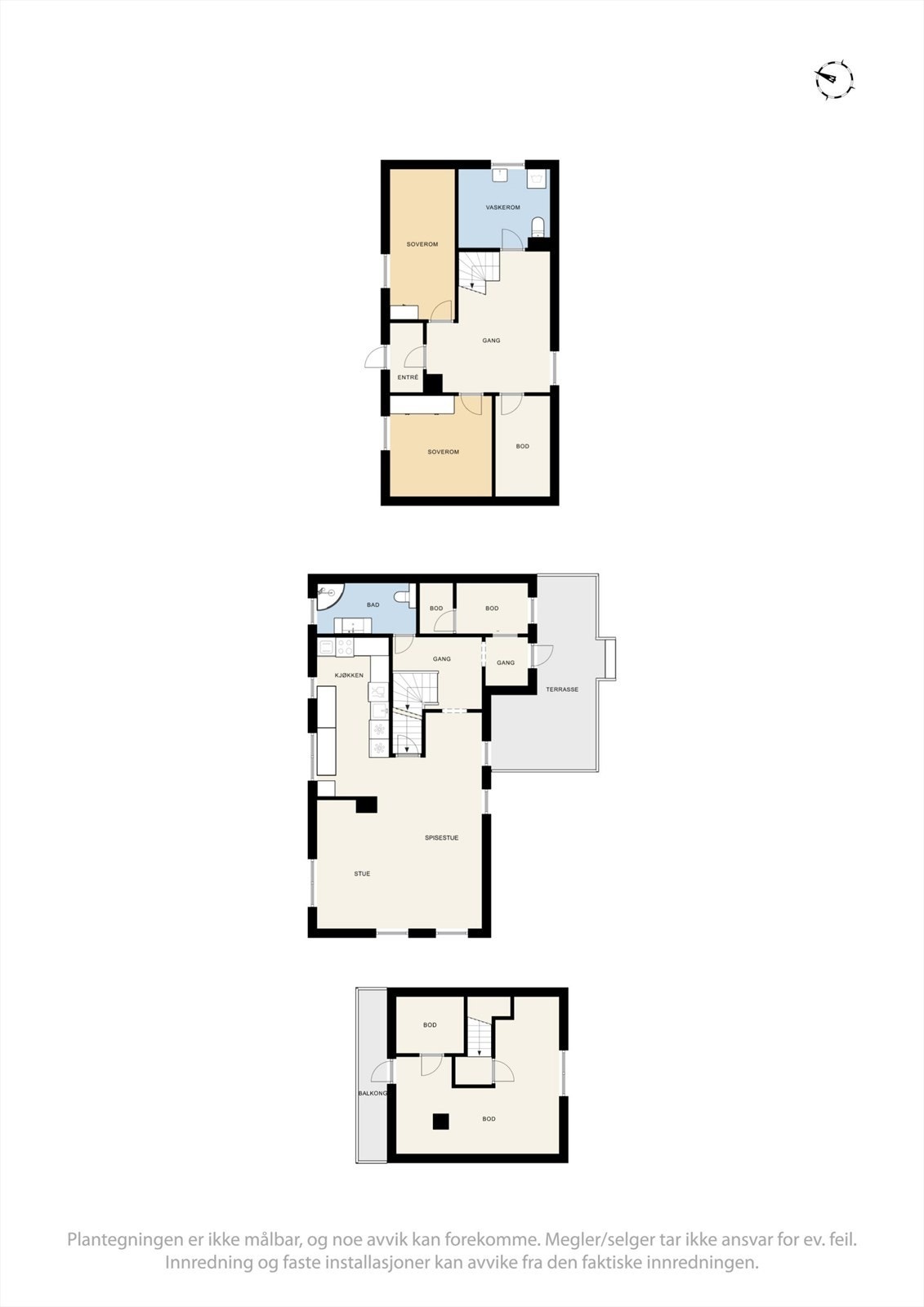 Plantegninger - Romsdalveien 115. Galleribilde