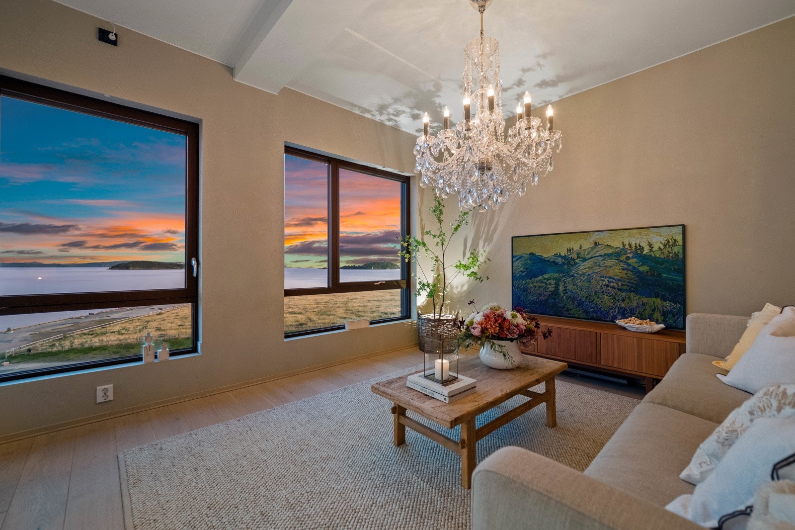 Kveldsstemning Galleribilde