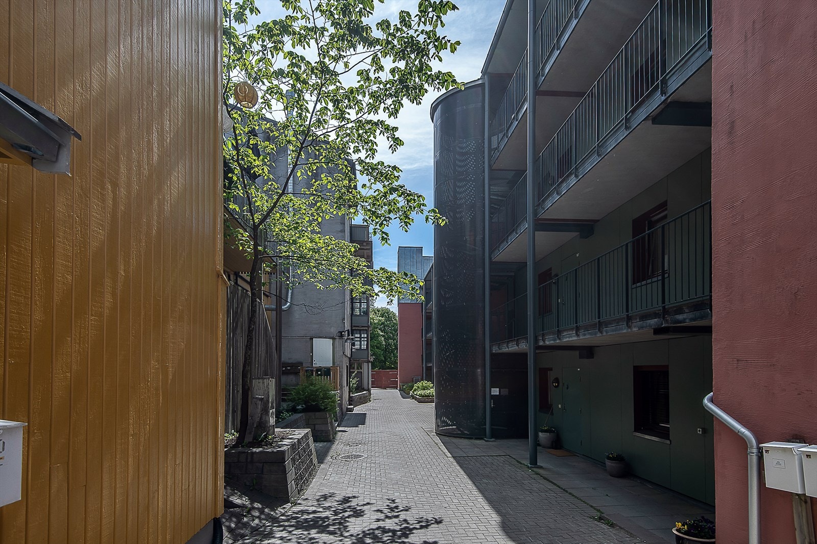 Med Søndre Park som nærmeste nabo har man enkel tilgang til grøntområder. Galleribilde