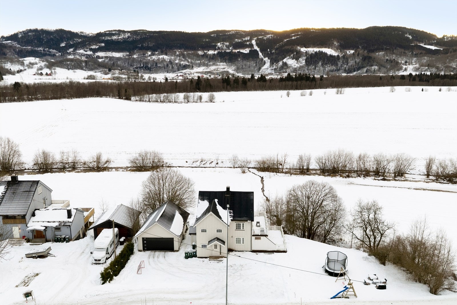 Området gir mulighet for både avslapning og aktivitet Galleribilde