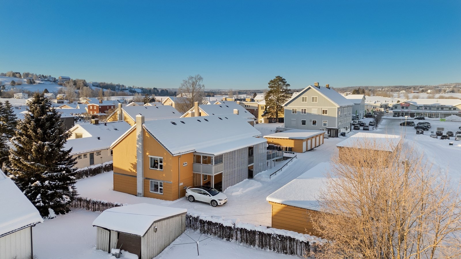 Sentral beliggenhet på Lena. Galleribilde
