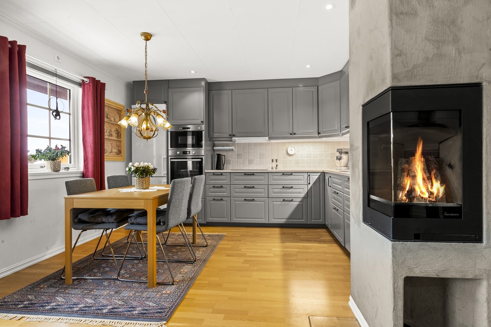 Her er det duket for mange koselige måltider Galleribilde