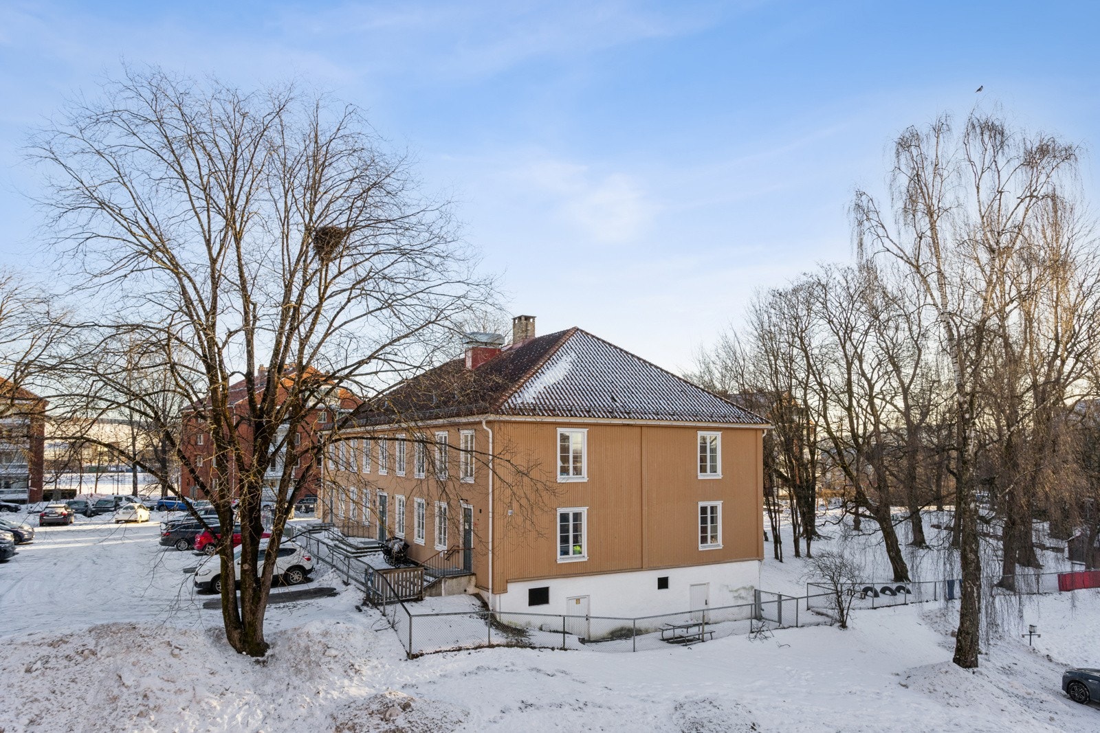 Idyllisk utsikt også fra soveromsvindu Galleribilde