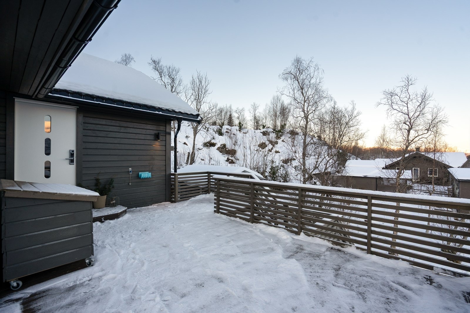 Flott inngangsparti. Galleribilde