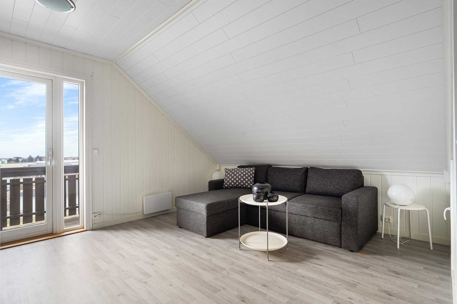 Nydelig utsikt fra loftstuen. Galleribilde