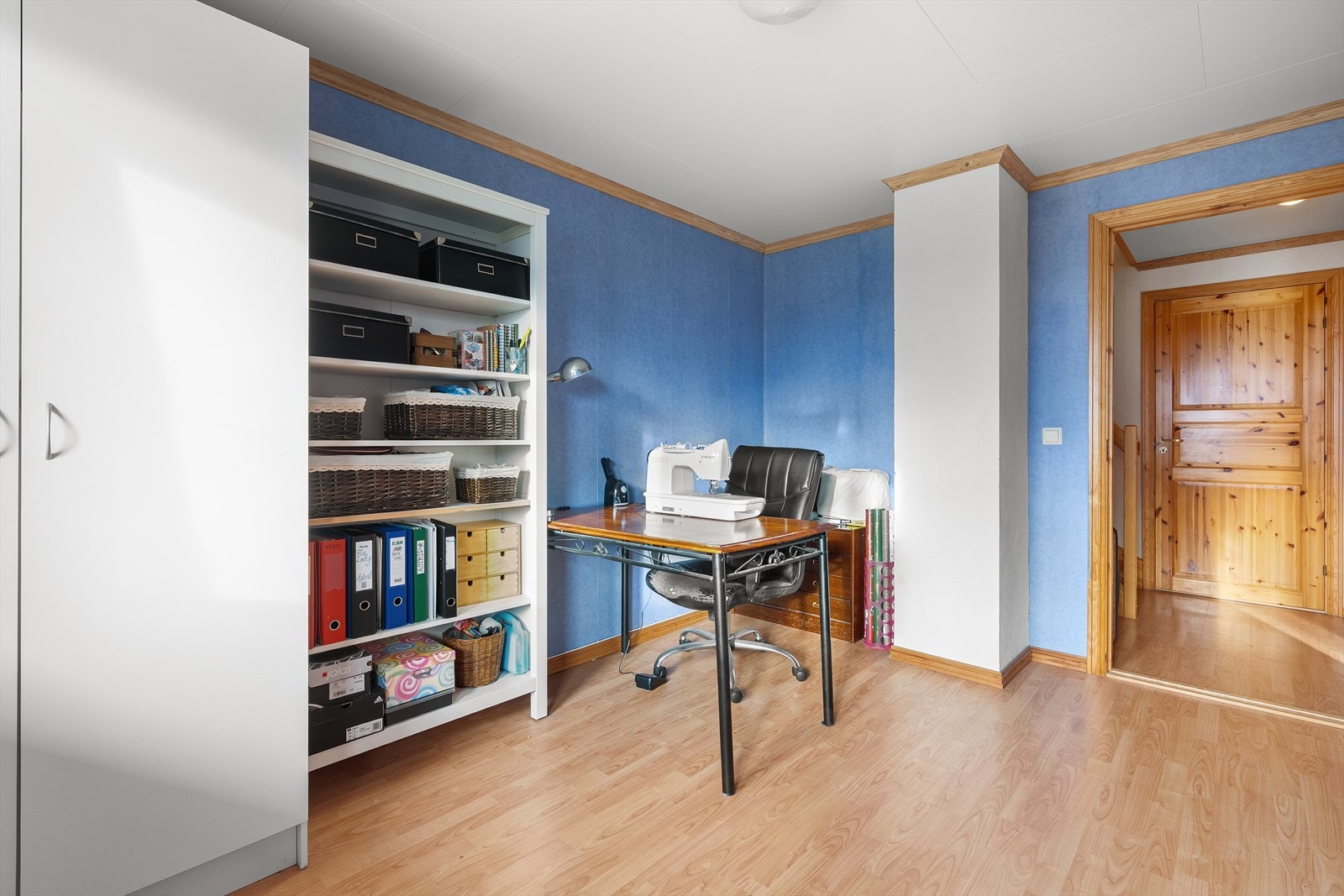 Soverommet har direkte tilgang ut til terrasse. Galleribilde