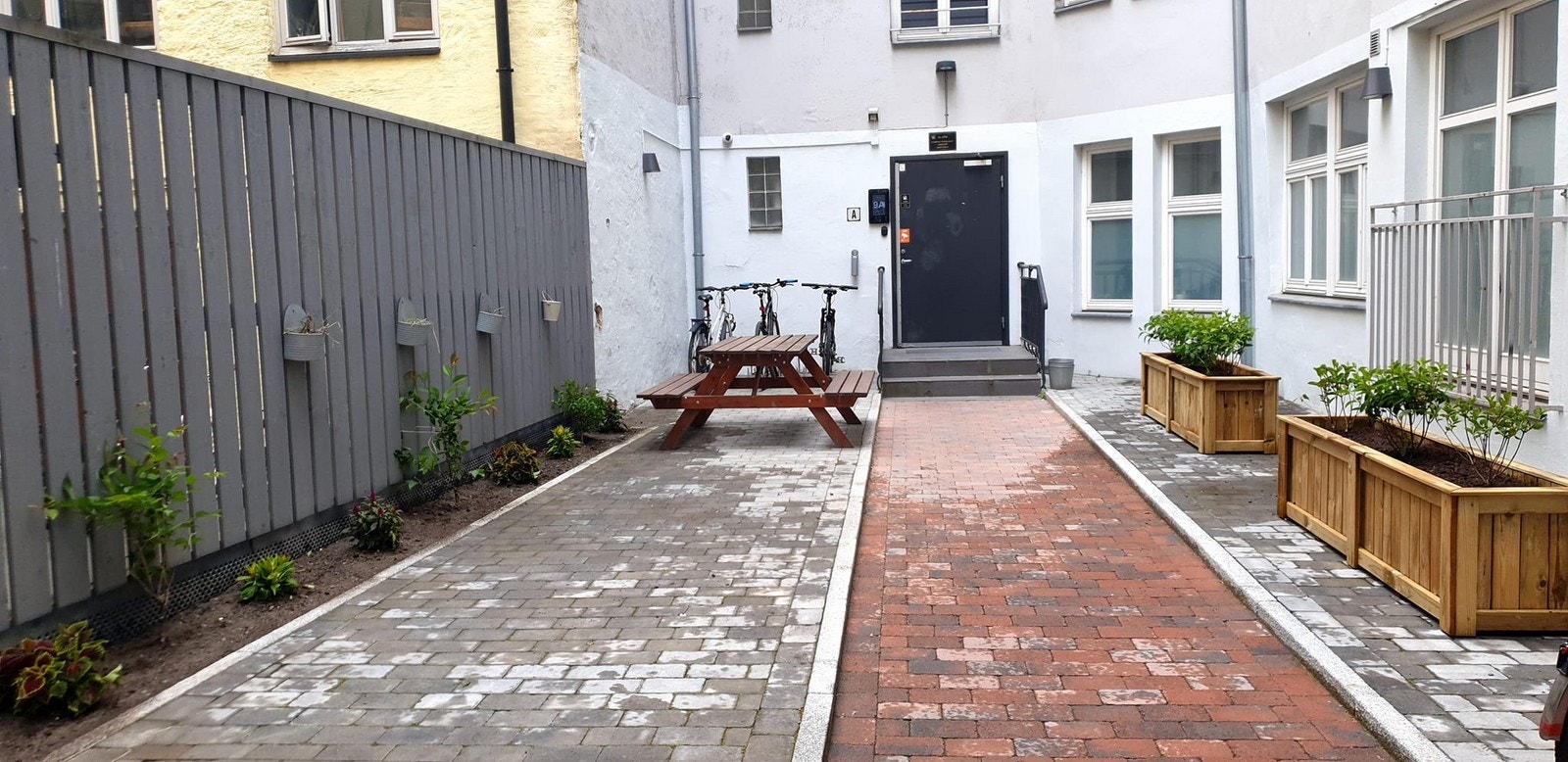 Bilde av bakgård Galleribilde