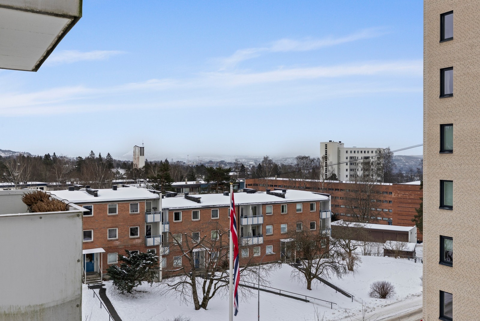 Utsikt mot Oslofjorden og marka Galleribilde