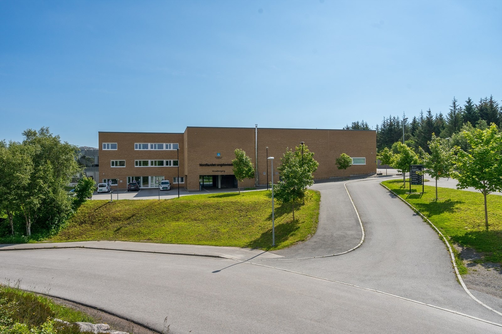 Gangavstand til Nordlandet Ungdomsskole Galleribilde