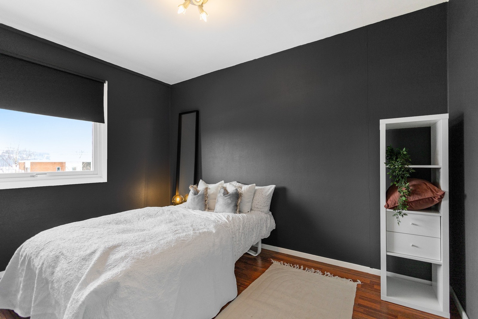 Det er to soverom i leiligheten. Galleribilde