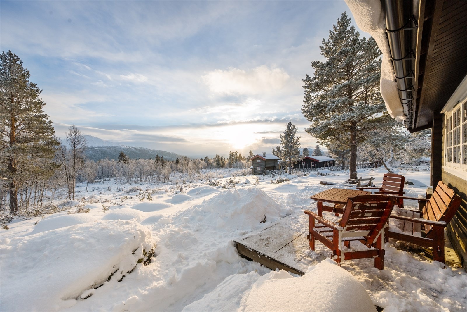 Vinteridyll Galleribilde