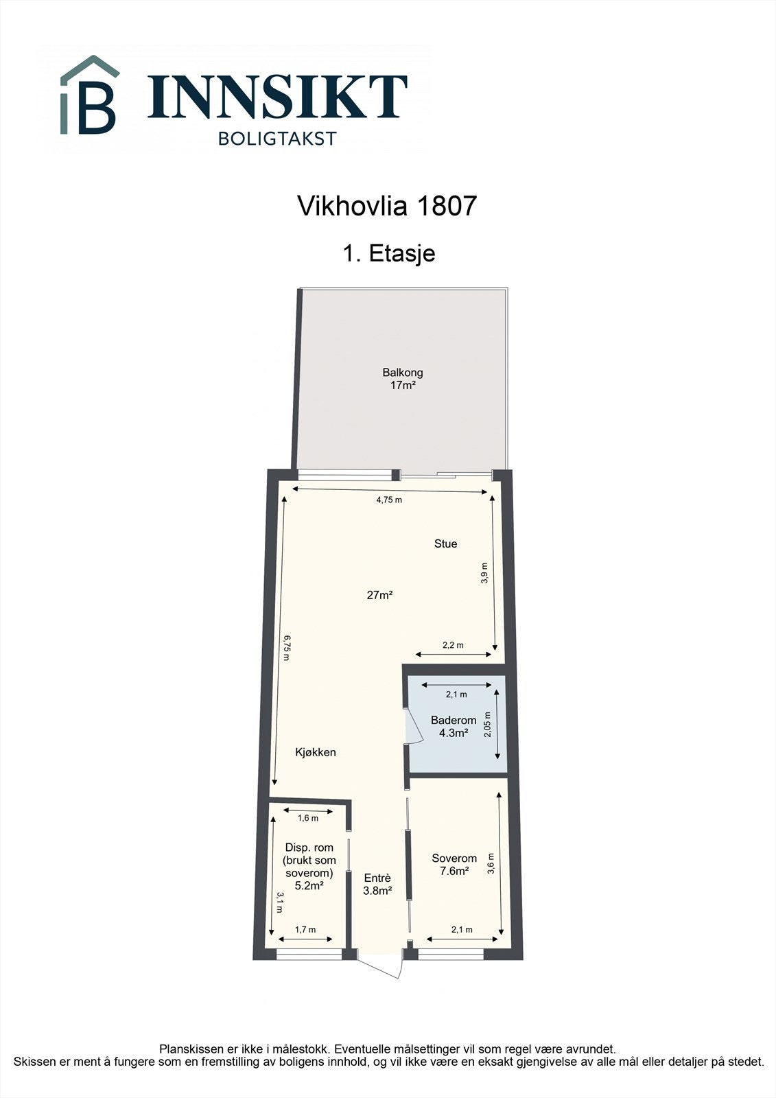 Plantegning 2D Galleribilde