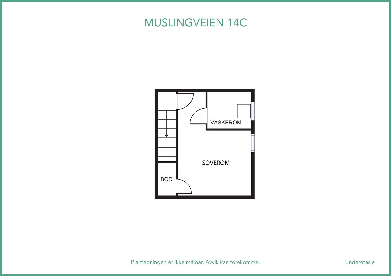 Plantegning kjeller Galleribilde