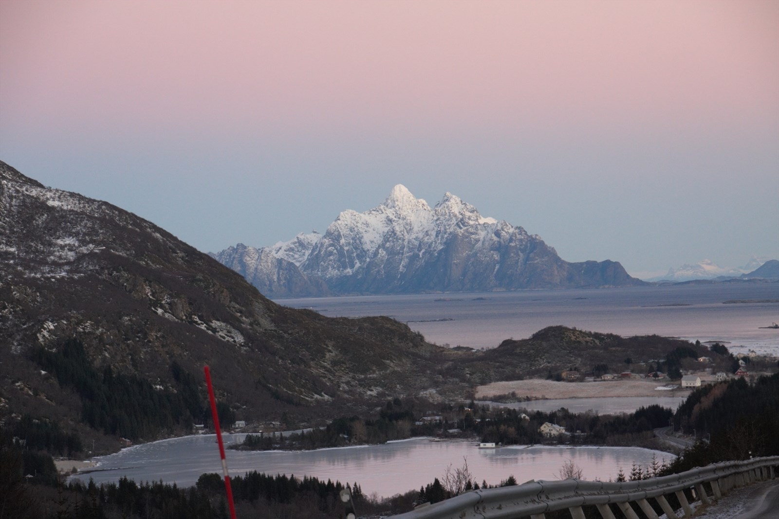 Utsiktsbilde tatt fra høyden Galleribilde