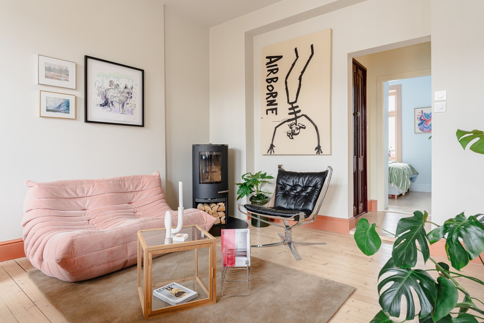 Moderne peisovn. Pipeløpet er rehabilitert i 2013, ifølge tilstandsrapporten. Galleribilde