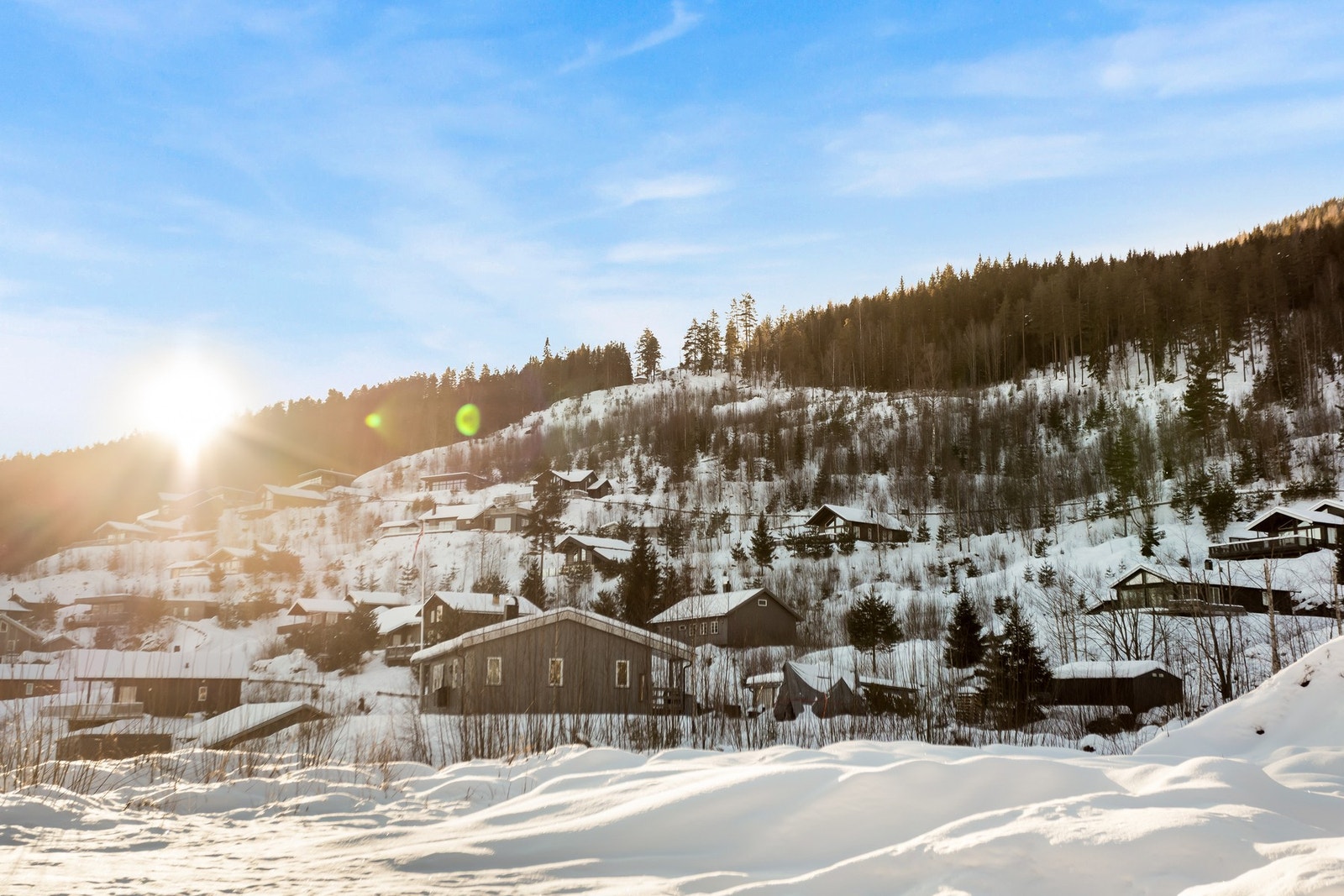 Nisser hyttegrend er et koselig og familievennlig hyttefelt. Galleribilde