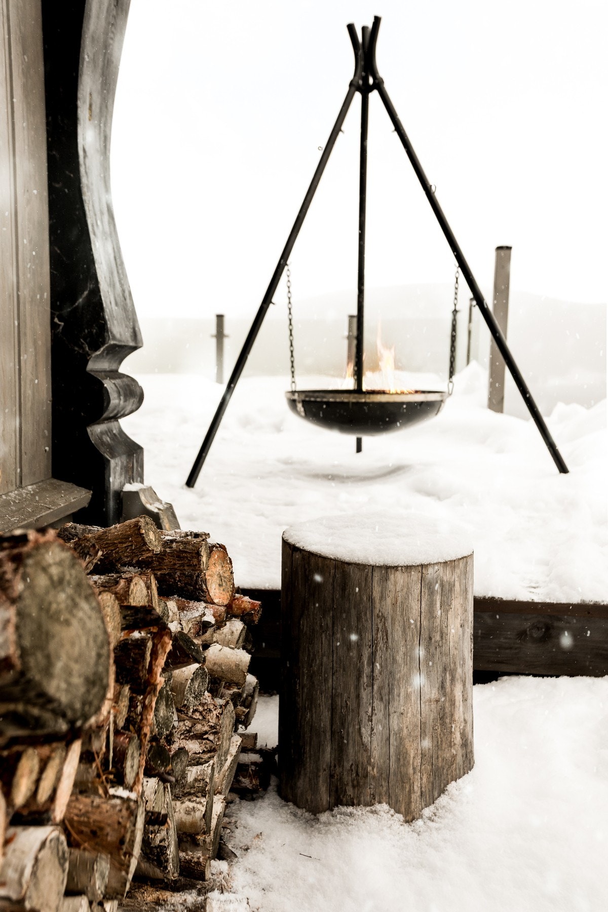 Med en terrasse på 82 kvm har man gode muligheter for å tilpasse etter behov. Galleribilde